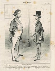 Utmärkt placering av Honoré Daumier