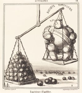 Balanserfarenhet av Honoré Daumier