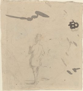 Figur av en man av Honoré Daumier