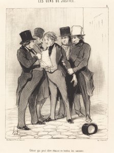 Vilt som kan jagas under alla årstider av Honoré Daumier