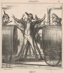 sluta!!! av Honoré Daumier
