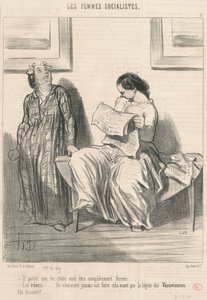 Det verkar som att klubbarna kommer att vara... stängda... av Honoré Daumier