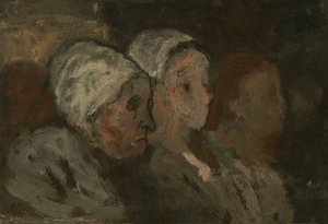 I kyrkan av Honoré Daumier