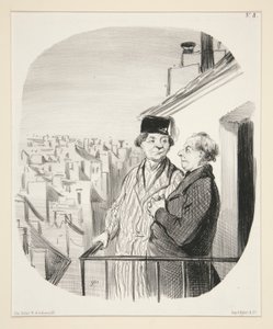 Jag sitter lite högt av Honoré Daumier
