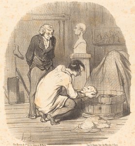 Konstnären - så är det!... av Honoré Daumier