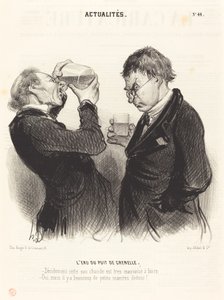 Vatten från Grenellebrunnen av Honoré Daumier