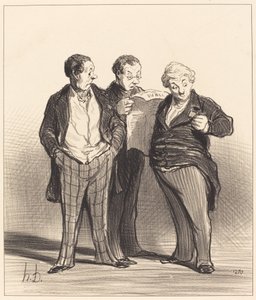 Förbudet mot att bära dekorationer av Honoré Daumier