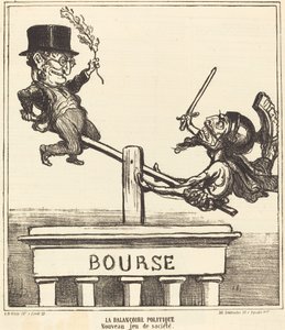 Den politiska svängningen... av Honoré Daumier