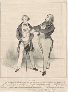 The Dot...du vet förmögenhet... av Honoré Daumier