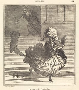 Den nya Askungen av Honoré Daumier