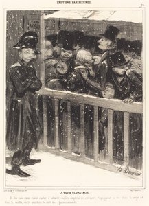 Kön på mässan av Honoré Daumier