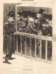Kön vid utställningen av Honoré Daumier