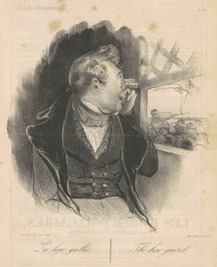 Den grillade lodgen av Honoré Daumier