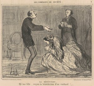 Upprepning av Honoré Daumier