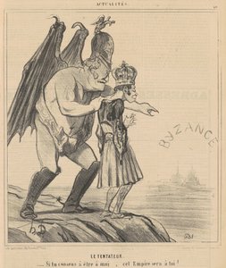 frestaren av Honoré Daumier