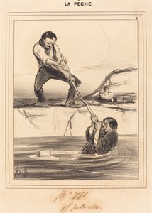 Barbillon involverar... av Honoré Daumier