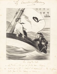 Vindpusten av Honoré Daumier