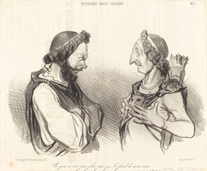 Dagen är inte renare... av Honoré Daumier