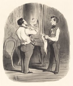 Dagen då det gäller att göra en erövring av Honoré Daumier