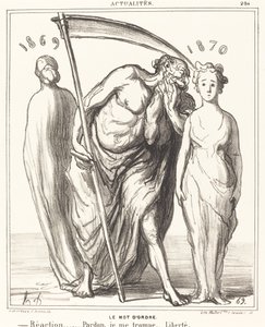 Lösenordet: Reaktion... Förlåtelse... Frihet av Honoré Daumier