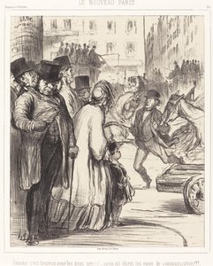 Det nya Paris av Honoré Daumier