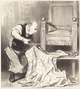 The New Crown Tapetseraren... av Honoré Daumier