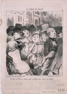 Showens publik - En dag då vi inte betalar ... av Honoré Daumier
