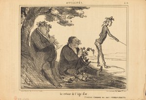 Guldålderns återkomst av Honoré Daumier