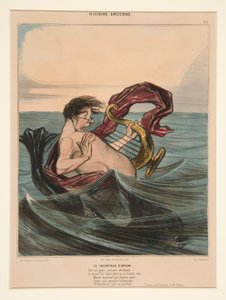 Räddningen D av Honoré Daumier