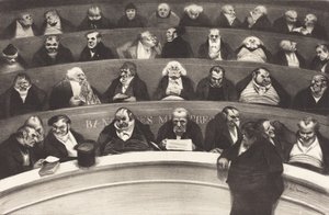 The Legislative Belly av Honore Daumier, 1834 av Honoré Daumier