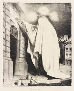 Le fant? me (The Phantom) av Honoré Daumier