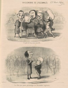 Dagen det kommer nyheter av Honoré Daumier