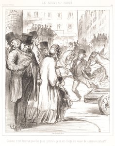Det nya Paris av Honoré Daumier