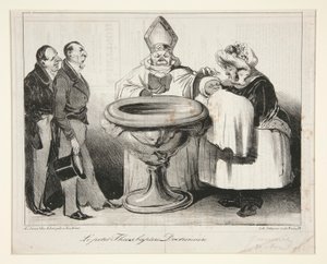 Lilla Thiers, döpt? Doctrinaire (Young Thiers av Honoré Daumier