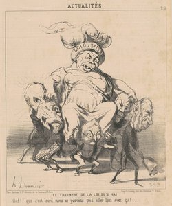 Lagens triumf den 31 maj av Honoré Daumier