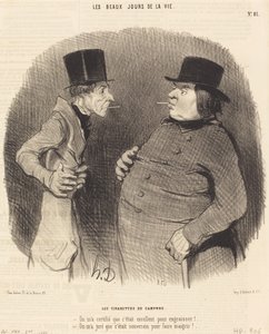 Kamfercigaretter av Honoré Daumier