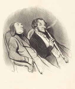 Rökare av Hadchids av Honoré Daumier