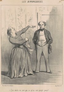 Makar är inte vad ett fåfängt folk tror! av Honoré Daumier