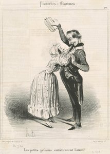 De små presenterna... av Honoré Daumier