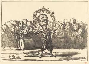 Bergsbankarna av Honoré Daumier