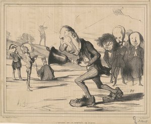 Tillbaka till skoltiden av Honoré Daumier