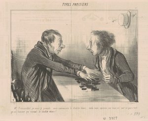 Herr Frémouillot jag tar dig dit, du vet... av Honoré Daumier
