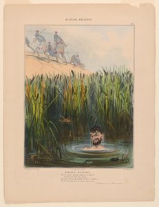 Marius a Minturnes, tavla 21 från Fornhistorien av Honoré Daumier