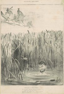 Marius från Minturnes av Honoré Daumier