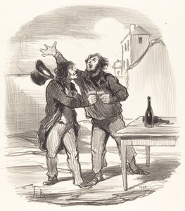 Medlem... av 10 december som tar... av Honoré Daumier