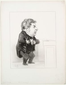 Michel Goudchaux, 1849. av Honoré Daumier