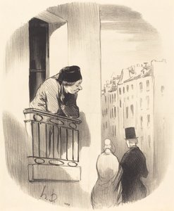 Jag var också ung... av Honoré Daumier