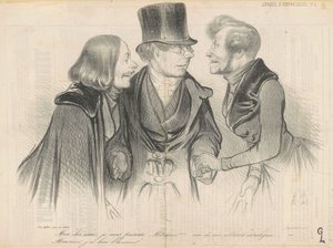 Min kära vän, jag presenterar för dig Mr.... av Honoré Daumier