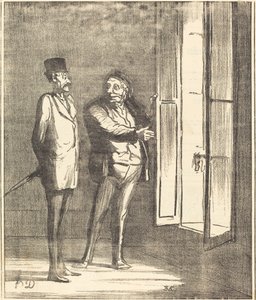 Sir kommer att ha det bra här... av Honoré Daumier