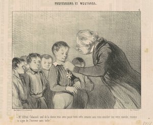 Herr Alfred Cabassol ... ta emot detta hederstecken ... av Honoré Daumier